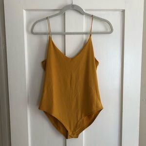 Gaze Bodysuit - Yellow - Medium